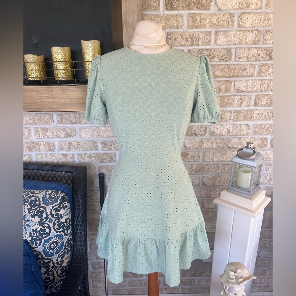 Speechless mint green eyelet dress size XS